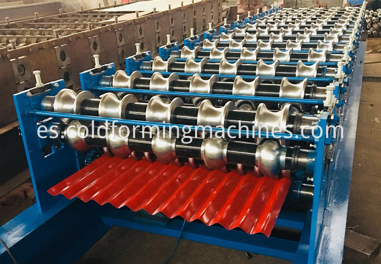 double layer roll forming machine 4